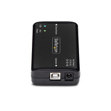 StarTech.com USB Galvanic Isolator, Up To 6KV, Electrical Noise Isolator, IP40, DIN Rail Mount, Isolated Power Filter, USB 2.0/1.1, 5V/250mA, Plug-and-Play, TAA