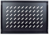 Intellinet 19" Fixed Shelf, 1U, 345mm Depth, Max 50kg, Black
