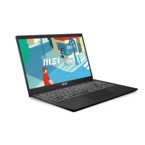 MSI Modern 15 H B13M-004UK Intel® Core™ i5 i5-13420H Laptop 39.6 cm (15.6") Full HD 16 GB DDR4-SDRAM 512 GB SSD Wi-Fi 6E (802.11ax) Windows 11 Home Black