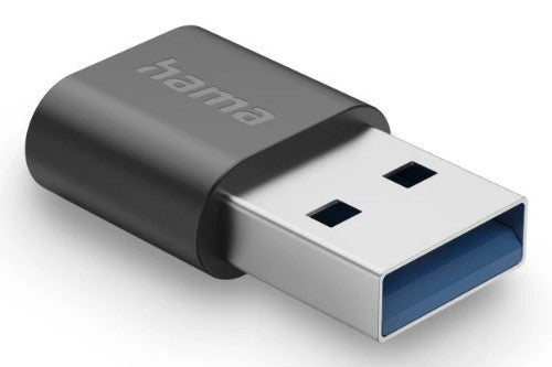 Hama USB Adapter, USB-A Plug - USB-C Socket, USB 3.2 Gen2, 10 Gbit/s