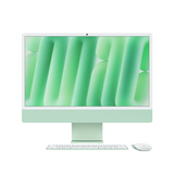 Apple iMac 24-inch with Retina 4.5K display: M4 chip with 10‑core CPU and 10‑core GPU, 16GB, 512GB SSD - Green