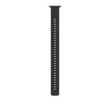 Apple 49mm Black Ocean Band Extension - Natural Titanium Finish