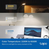 TP-Link Tapo Smart Light Bulb, Multicolor,Matter