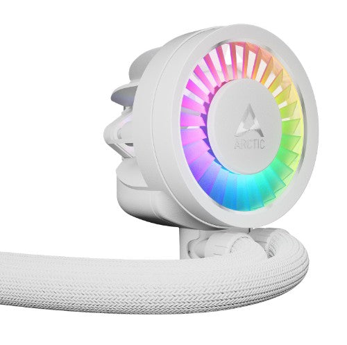 ARCTIC Liquid Freezer III Pro 280 A-RGB (White) Multi Compatible All-in-One CPU Water Cooler with A-RGB