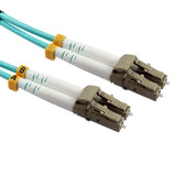 Cables Direct FB4M-LCLC-010D fibre optic cable 1 m LC OM4 Aqua colour