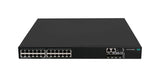 HPE Networking Comware Switch 24p 10/100/1000BASE-T 4p SFP+ 1G/10G 1-slot 2xFan 2xPSU TAA 5520HI