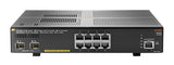 HPE Aruba Networking Aruba 2930F 8G PoE+ 2SFP+ Managed L3 Gigabit Ethernet (10/100/1000) Power over Ethernet (PoE) 1U Grey