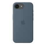 Apple iPhone 17e Silicone Case with MagSafe – Anchor Blue