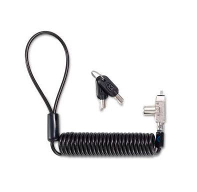 Kensington Slim N17 2.0 Portable Keyed Laptop Lock for Wedge-Shaped Slots - Supervisor Keyed