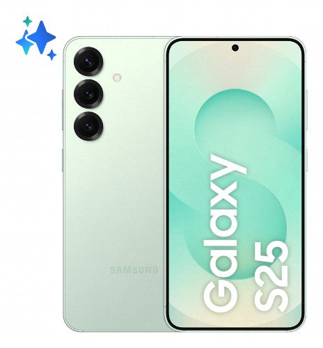 Samsung Galaxy S25 15.8 cm (6.2") Dual SIM Android 15 5G USB Type-C 12 GB 128 GB 4000 mAh Mint colour