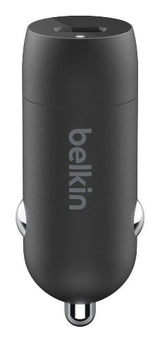 Belkin Boost Charge 20W USB-C Power Delivery Car Charger, Black
