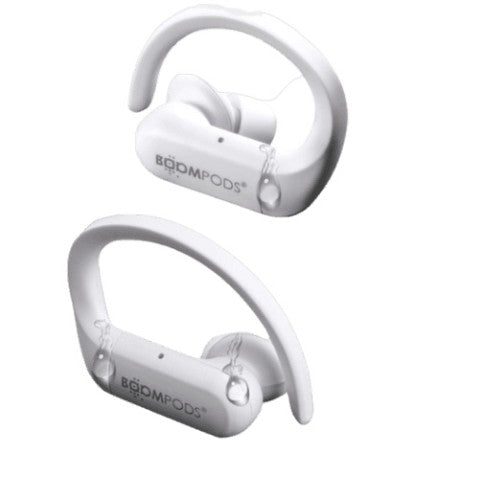 Boompods Sportpods TWS Headset Wireless Ear-hook Sports Micro-USB Bluetooth White
