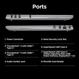 HP ZBook Studio G11 Intel Core Ultra 9 185H Mobile workstation 40.6 cm (16") WQUXGA 64 GB DDR5-SDRAM 1 TB SSD NVIDIA RTX 3000 Ada Wi-Fi 7 (802.11be) Windows 11 Pro AI Workstation, AI PC Grey