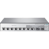 HPE OfficeConnect 1850 6XGT & 2XGT/SPF+ Managed L2 Gigabit Ethernet (10/100/1000) 1U Grey