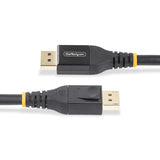 StarTech.com 10m (33ft) Active DisplayPort 1.4 Cable, DP8K DisplayPort Cable w/HBR3, HDR10, MST, DSC 1.2, HDCP 2.2, 8K 60Hz, 4K 120Hz - DP 1.4 Cable M/M