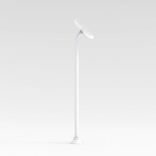 Bouncepad Original Floorstanding Slim (inc USB Cable) | Apple iPad 10th Gen 10.9 (2022) | White | Covered Front Camera and Home Button