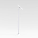 Bouncepad Original Floorstanding Slim (inc USB Cable) | Apple iPad 10th Gen 10.9 (2022) | White | Covered Front Camera and Home Button