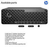 HP Z2 G1i Intel Core Ultra 7 265 32 GB DDR5-SDRAM 1 TB SSD NVIDIA RTX A1000 Windows 11 Pro SFF Workstation AI Workstation, AI PC Black