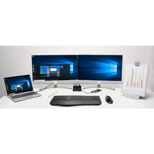 Kensington Pro Fit Ergo Wireless Mouse—Black