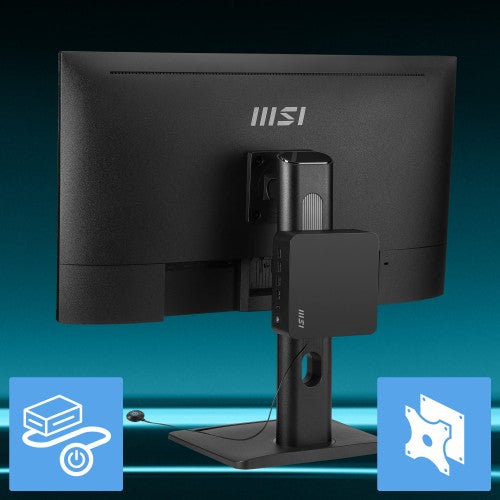 MSI Cubi Z AI 8M AMD Ryzen 7 8845HS, Desktop PC, SFF, Mini Computer, HTPC, (16GB RAM, 1TB Storage, Windows 11 PRO), AMD Radeon Graphics/DDR5/Dual HDMI/Dual LAN/WiFi 6E/BT 5.3/VESA