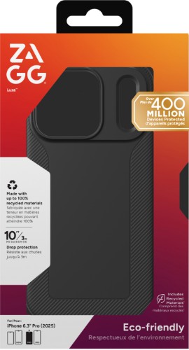 ZAGG Luxe Snap Case For Apple iPhone 17 Pro Black
