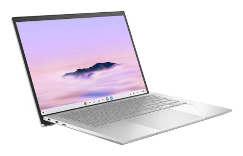 ASUS Chromebook Plus Enterprise CX54 CX5403CMA-QM0381 Intel Core Ultra 7 155U 35.6 cm (14") Touchscreen WQXGA 8 GB LPDDR5x-SDRAM 512 GB SSD Wi-Fi 6E (802.11ax) ChromeOS Silver
