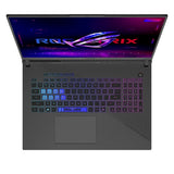 ASUS ROG Strix G18 G814PP-S9018W AMD Ryzen™ 9 7940HX Laptop 45.7 cm (18") WQXGA 32 GB DDR5-SDRAM 1 TB SSD NVIDIA GeForce RTX 5070 Wi-Fi 6E (802.11ax) Windows 11 Home Black, Grey