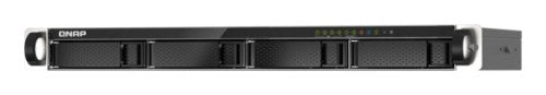 QNAP TS-435XEU NAS Rack (1U) Marvell CN9131 4 GB DDR4 0 TB QNAP QTS Black, Grey