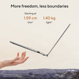 ASUS Vivobook S14 M3407GA-SF015W AMD Ryzen™ AI 7 445 Laptop 35.6 cm (14") WUXGA 16 GB DDR5-SDRAM 1 TB SSD Wi-Fi 6 (802.11ax) Windows 11 Home Grey