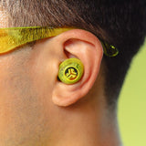 JLab Go Pop ANC Headset True Wireless Stereo (TWS) In-ear Calls/Music Bluetooth Teal, Transparent