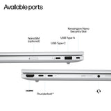 HP EliteBook 8 G1i 14 inch Notebook Next Gen AI PC Copilot+ PC Intel Core Ultra 7 258V Laptop 35.6 cm (14") WUXGA 32 GB LPDDR5x-SDRAM 512 GB SSD Wi-Fi 7 (802.11be) Windows 11 Pro Silver