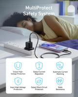 Anker USB-C Charger, 25W with USB-C Cable, Black