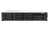 QNAP TS-873AeU-RP NAS Rack (2U) Ryzen Embedded V1500B 4 GB DDR4 0 TB QuTS hero Black