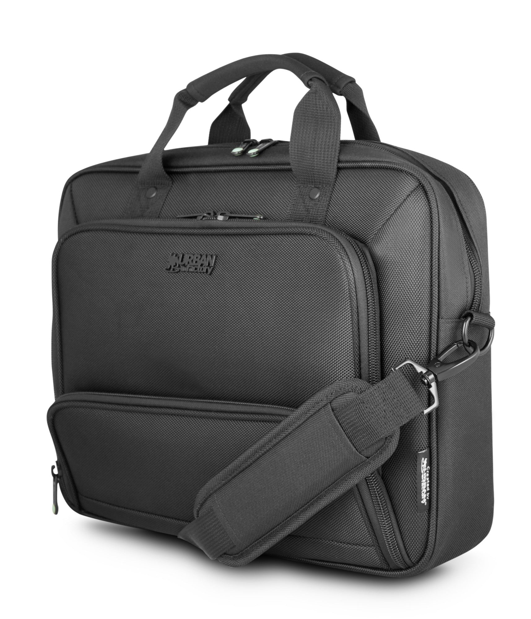 Urban Factory Mixee Toploading Laptop Bag 17.3" Black  - Computers - Urban Factory