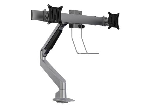 Multibrackets M VESA Gas Lift Arm Single Silver w, Duo Crossbar