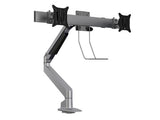 Multibrackets M VESA Gas Lift Arm Single Silver w, Duo Crossbar