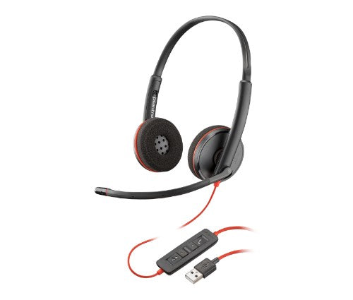 HP Poly Poly Blackwire 3220 Stereo USB-A Headset (Bulk)