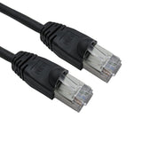 Cables Direct B6ST-700K networking cable Black 0.5 m Cat6 F/UTP (FTP)
