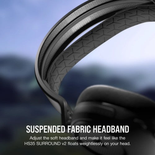 Corsair HS35 SURROUND v2 Headset Wired Head-band Gaming Black