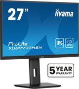iiyama ProLite XUB2797HSN-B2 computer monitor 68.6 cm (27") 1920 x 1080 pixels Full HD LED Black