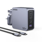 Ugreen Nexode Pro Universal Grey, Silver AC Fast charging Indoor