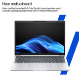 HP EliteBook 8 G1i AI Wolf Pro Security Edition Intel Core Ultra 5 235U Laptop 35.6 cm (14") WUXGA 24 GB DDR5-SDRAM 512 GB SSD Wi-Fi 6E (802.11ax) Windows 11 Pro AI PC Silver