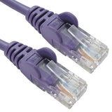Cables Direct 1m Economy 10/100 Networking Cable - Violet