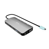 i-tec USB-C Metal Nano 3x Display (DP, HDMI and VGA) Docking Station + Power Delivery 100 W