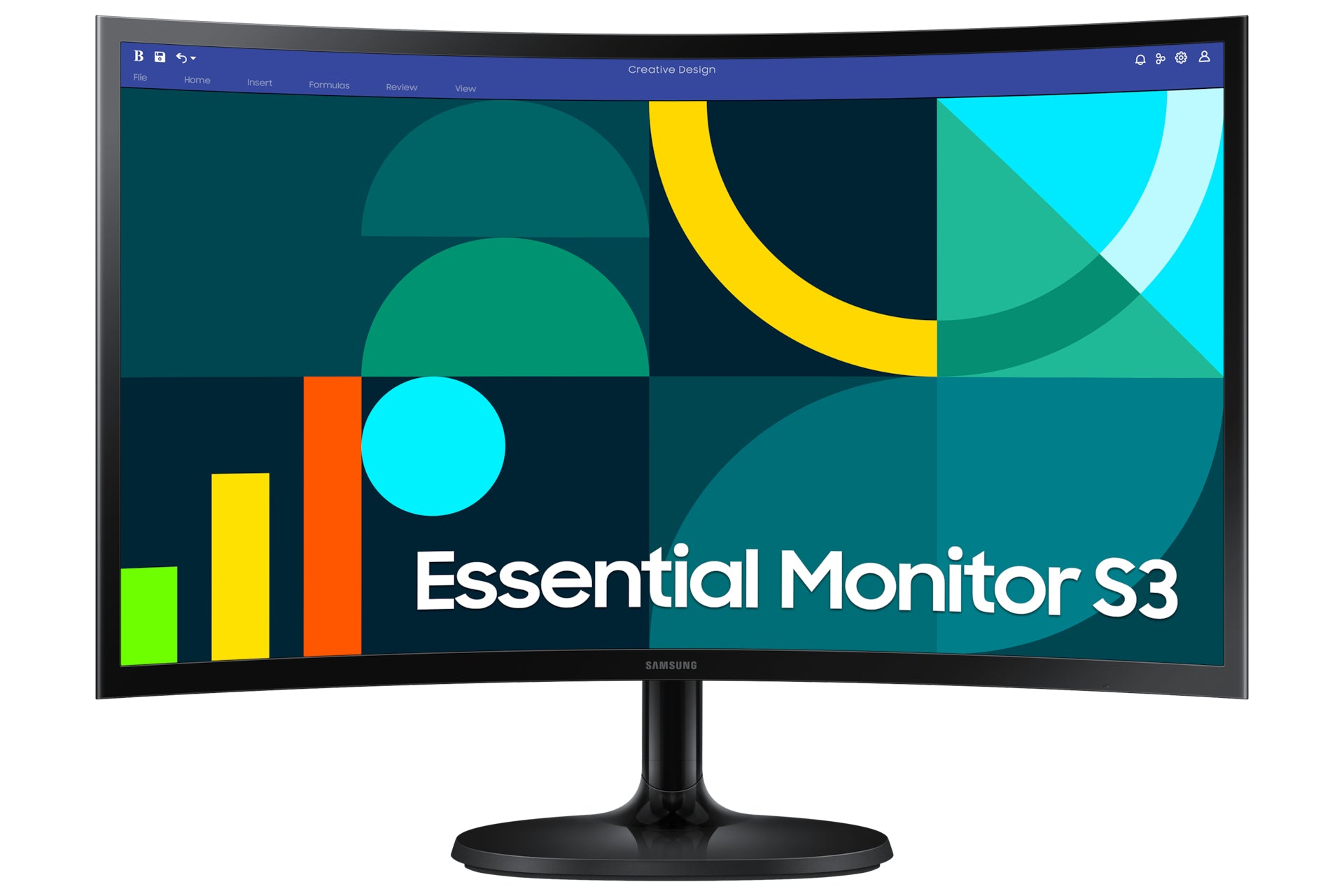 24" S36GD FHD Curved Monitor