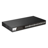 Draytek P1282 Managed Gigabit Ethernet (10/100/1000) Power over Ethernet (PoE) 1U Black