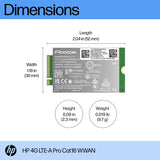 HP 4G LTE-A Pro Cat16 WWAN Internal