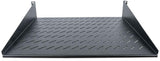 Intellinet 19" Cantilever Shelf, 2U, 2-Point Front Mount, 400mm Depth, Vented, Max 25kg, Black, Three Year Warranty