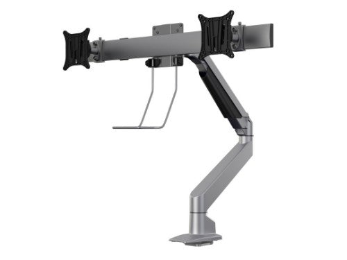Multibrackets M VESA Gas Lift Arm Single Silver w, Duo Crossbar