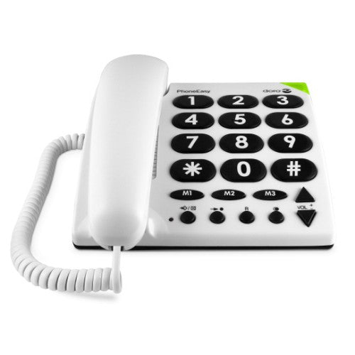 Doro PhoneEasy 311c Analog telephone White